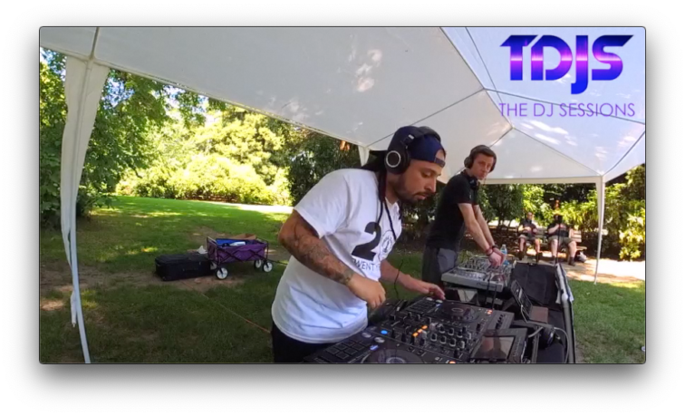 Nofux Gibbons at Parké Diem 2019 Silent Disco in Seattle presented by The DJ Sessions 6/29/19