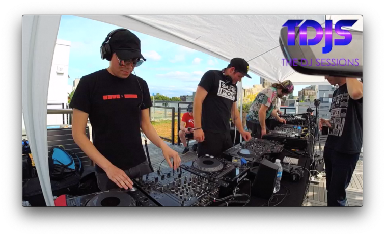 Joaquin Buena and Tim Herrera from InMotion on The DJ Sessions presents the “Rooftop Sessions” in Seattle 7/04/19