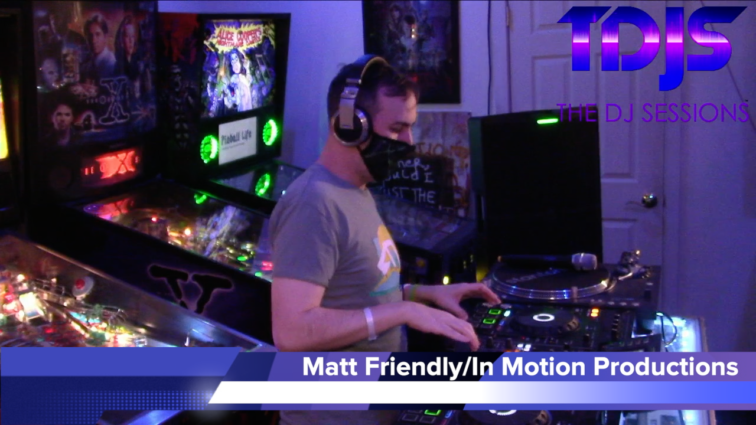 Matt Friendly on The DJ Sessions presents Attack the Block at the Waterland Arcade 1/05/21