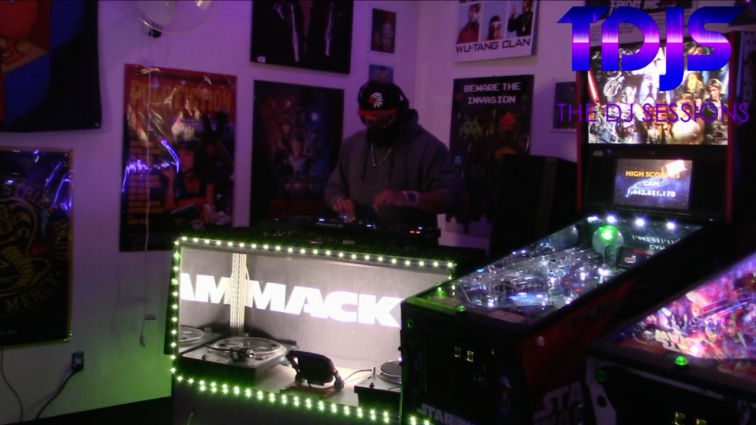 DJ Dangerish on The DJ Sessions presents "Attack the Block" at the Waterland Arcade 4/27/21