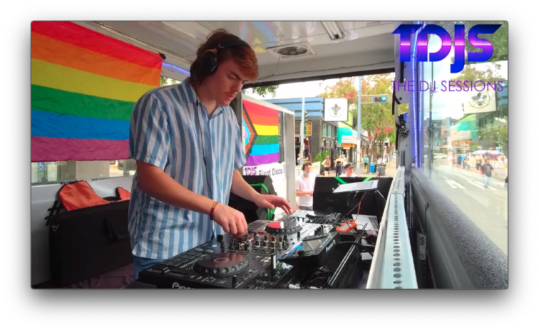 Brian and ZONA Pt. 1 on the ”Silent Concert” Sessions presented by The DJ Sessions at Capitol Hill Pridefest 9/5/21