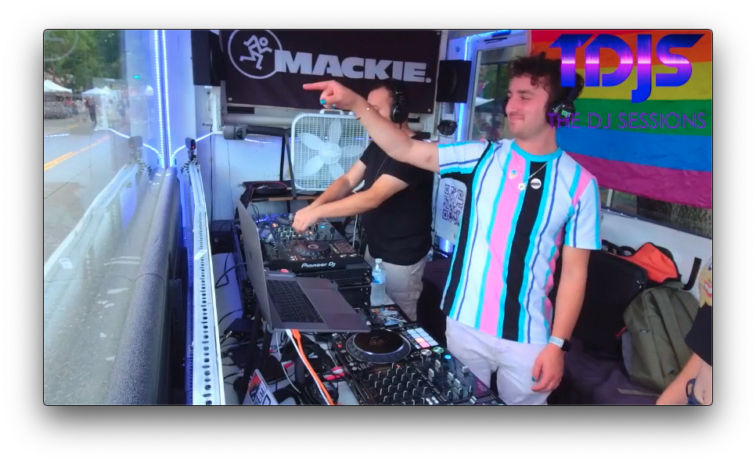 Orion and Erin Pt. 2 on the ”Silent Concert” Sessions presented by The DJ Sessions at Capitol Hill Pridefest 9/5/21