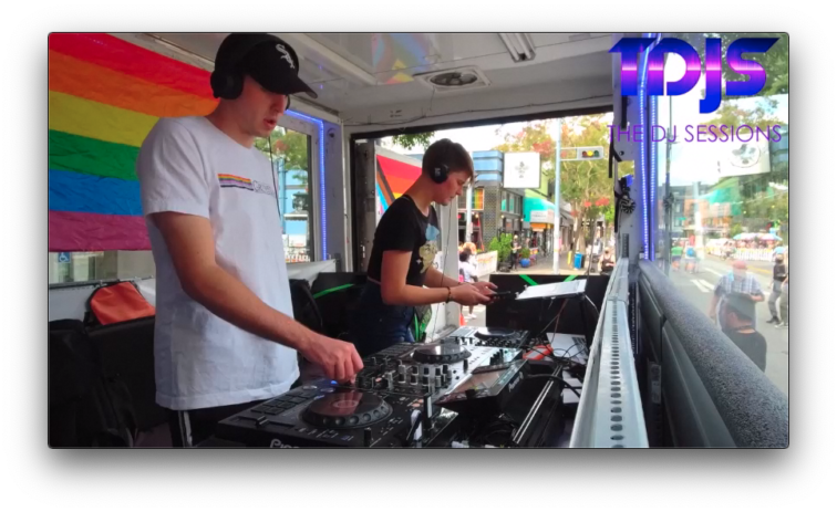 ZONA on the ”Silent Concert” Sessions presented by The DJ Sessions at Capitol Hill Pridefest 9/5/21