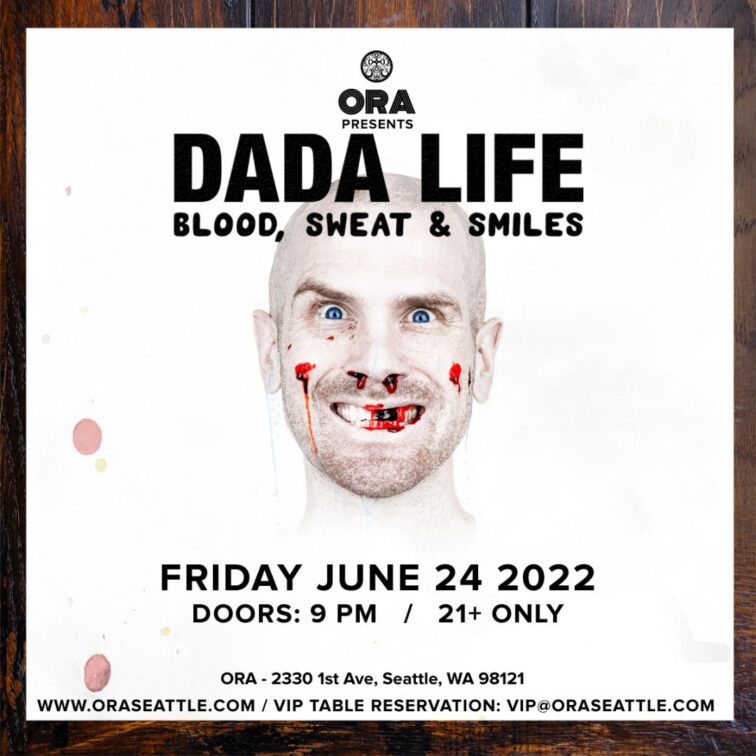 Dada Life Blood, Sweat & Smiles Tour at Ora