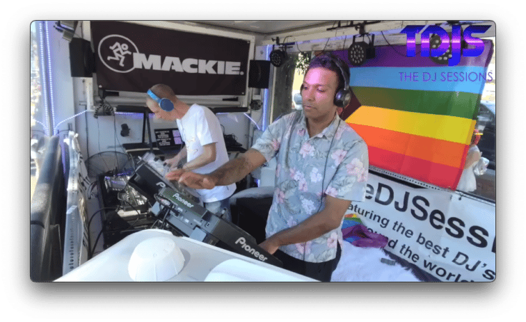 Dark Mark Pt. 1 on the ”Seven Colors of the Rainbow” Silent Disco at Pridefest presented by The DJ Sessions 6/25/22
