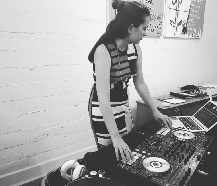 Katie Chonacas aka Saint Kyriaki - Resident DJ on The DJ Sessions