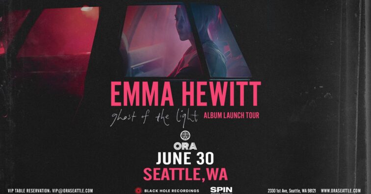 Emma Hewitt Ghost Of The Light Album Tour at Ora