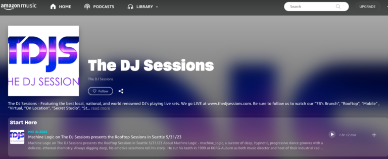 The DJ Sessions on Amazon Fire