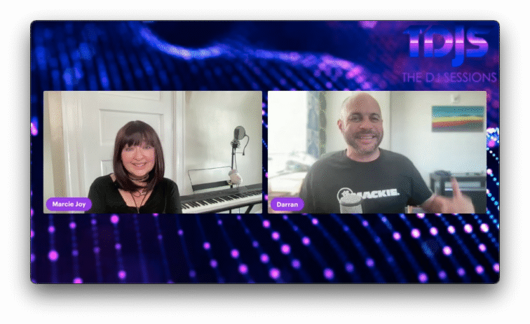 Marcie Joy on the Virtual Sessions presented by The DJ Sessions 7/28/25