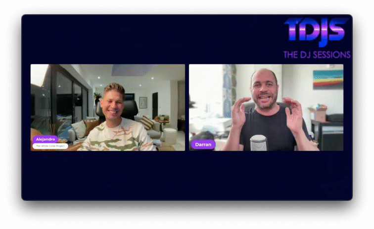 Alejandro - The White Collar Project, Vinyl Passion, and Building Community on the Virtual Sessions 9/23/25